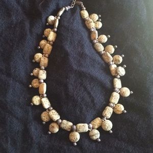 Beaded Stone Necklaces